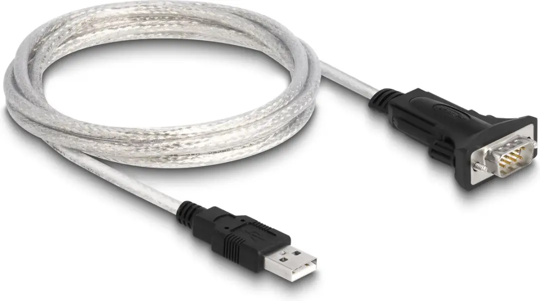 Delock USB 2.0 naar RS-422/485 Adapter 6-pins - 1.8m - Zwart
