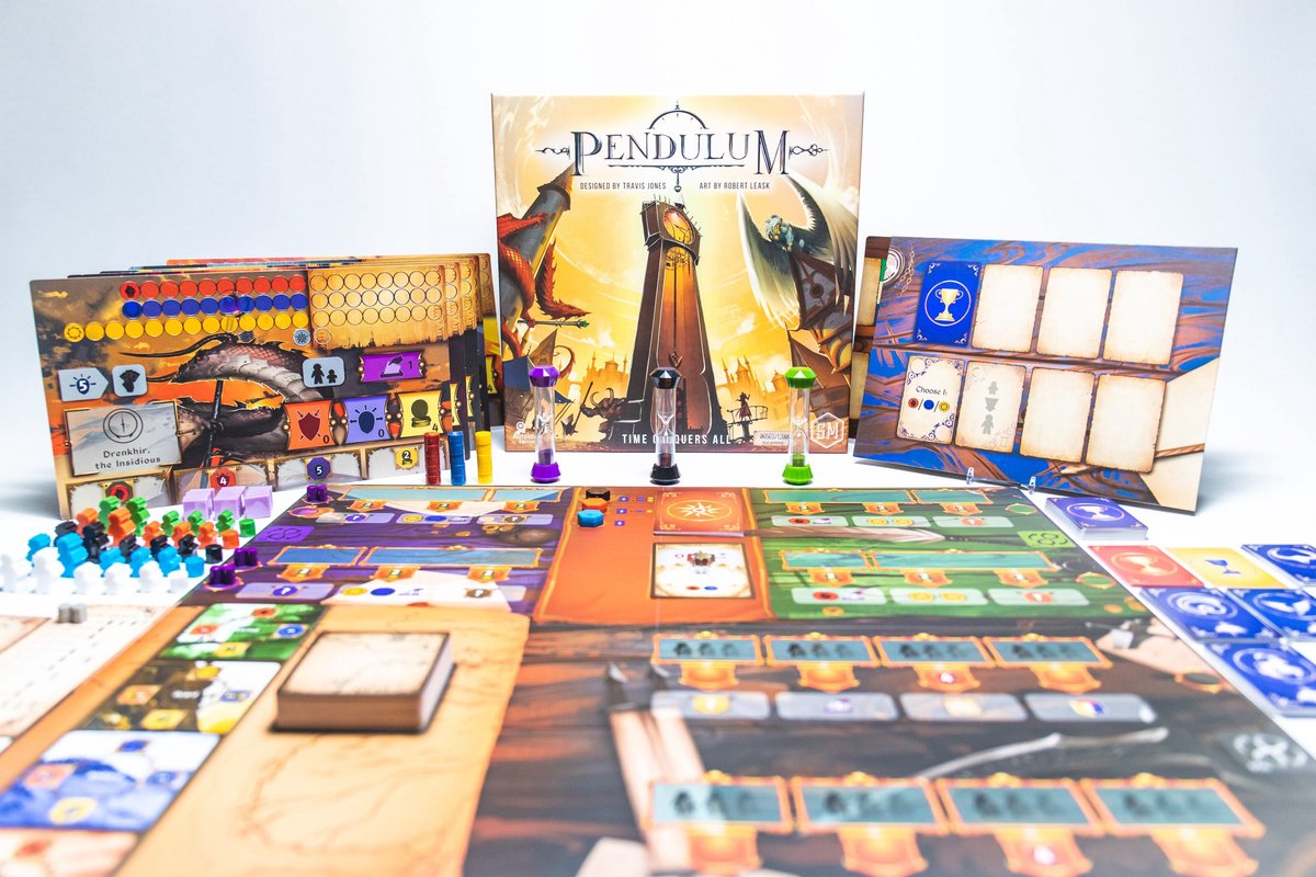 999 Games - Pendulum - Strategisch Bordspel - niet meer wachten op je beurt - voor 1 tot 5 spelers