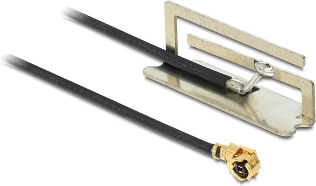 Delock WLAN Antenne I-PEX MHF I 1,5 dBi 13,4 cm