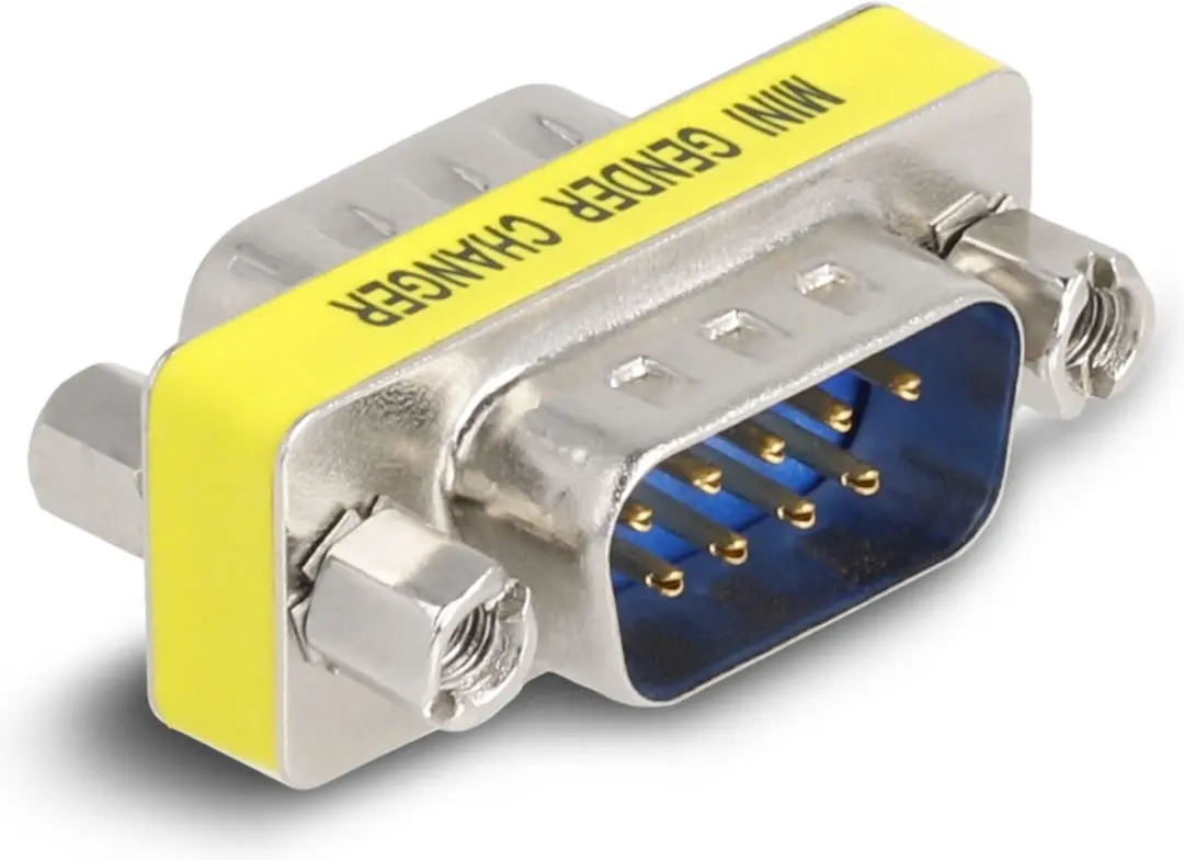 Delock D-Sub 9 Pin Gender Changer M-M