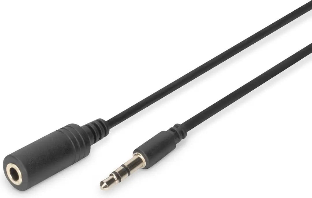 Digitus AK-510200-030-S Jackplug Kabel 2.5m - Zwart