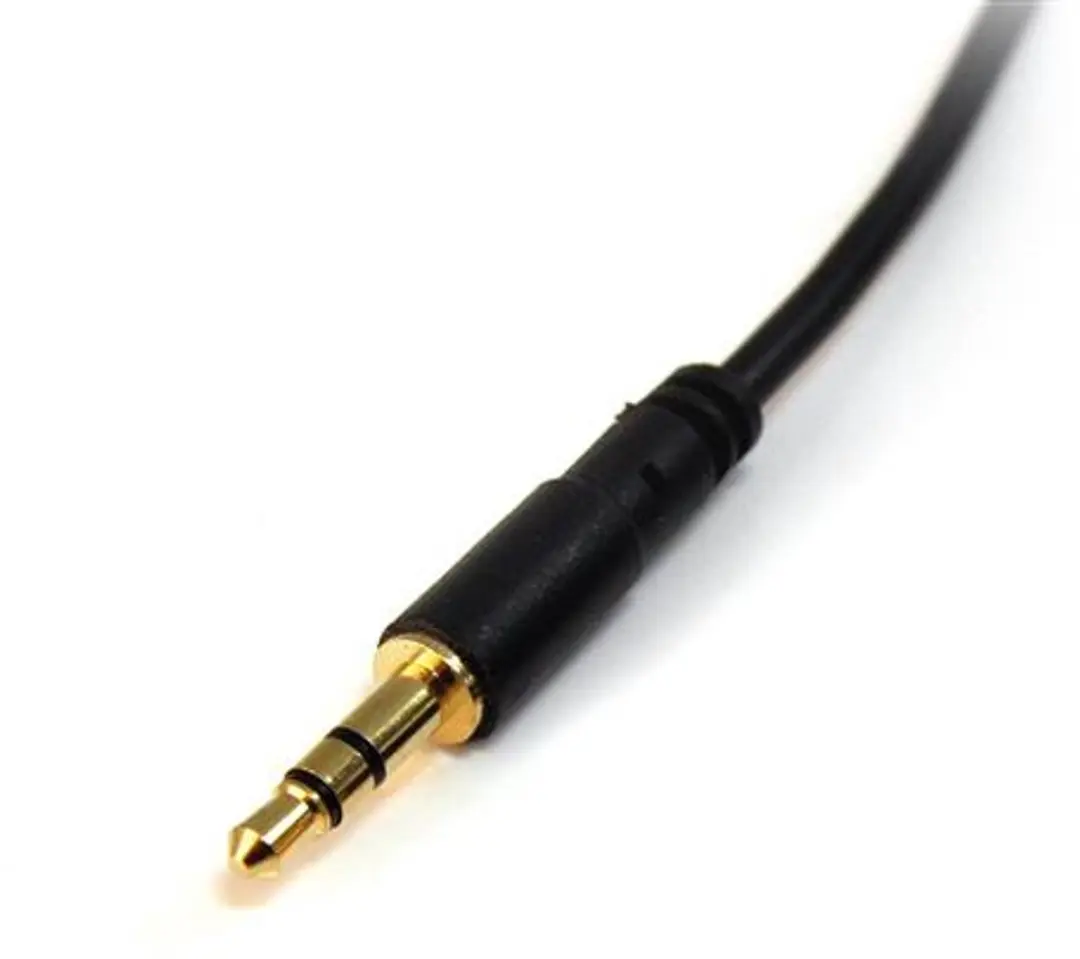 Startech MU15MMS Audio Jack Kabel 3.5mm - Zwart