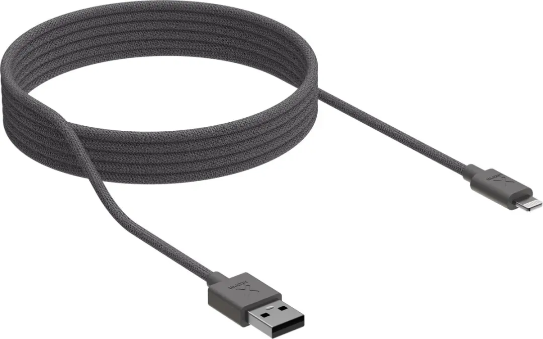 Xtorm Go2 USB naar Lightning Kabel 1m - Grijs