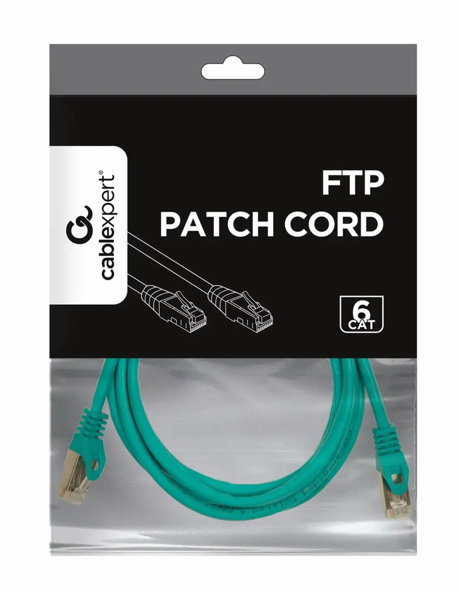 Gembird FTP Cat6 Patchkabel 2m - Groen