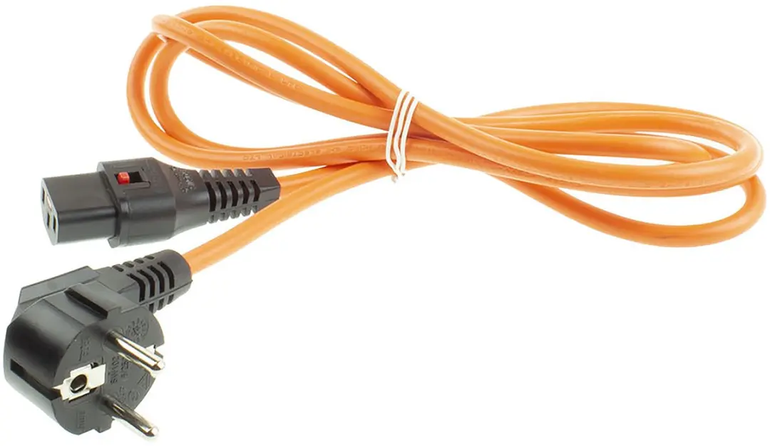 ACT AK5039 Schuko Netsnoer - 2m - Oranje