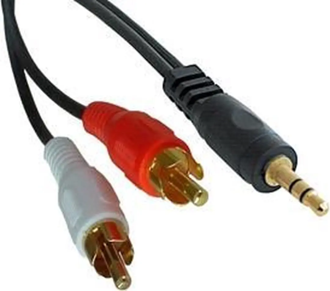 Lindy Stereo/RCA Audiokabel 3m