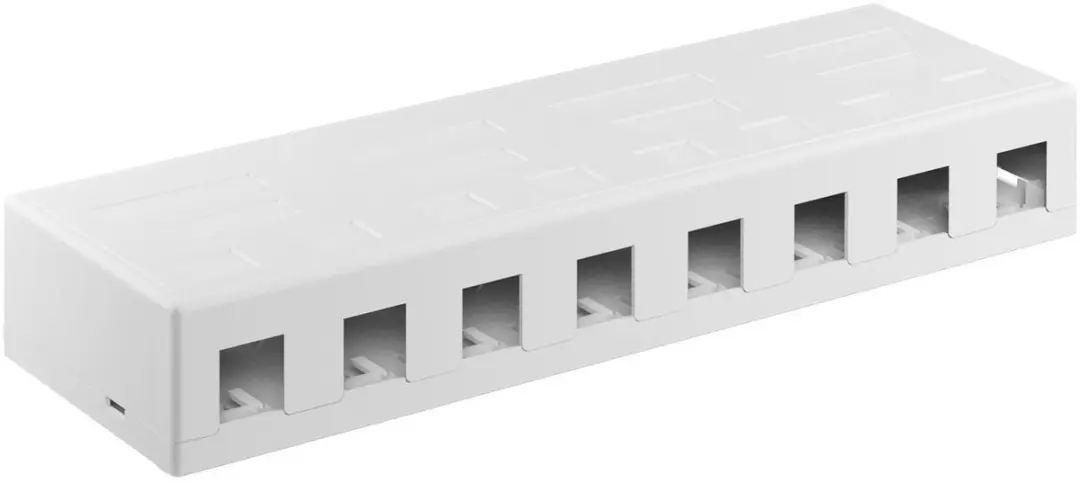Goobay Uitvoerdoos voor 8 Keystone Modules