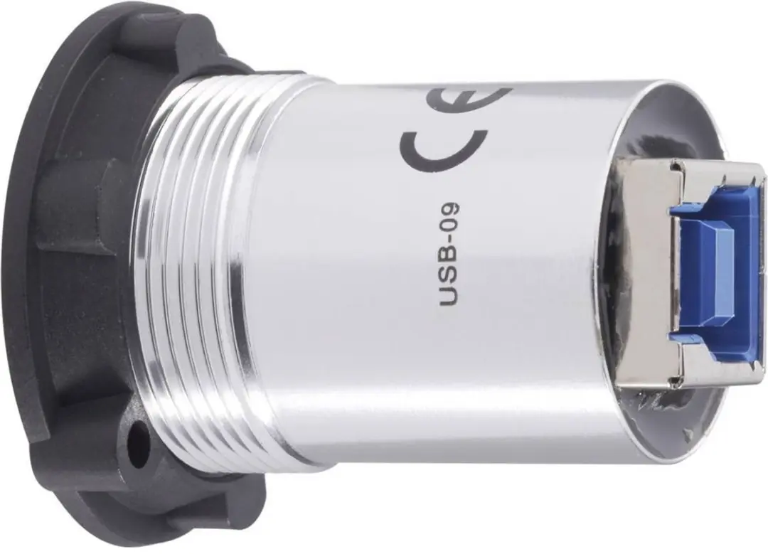 Tru Components USB-09 USB-inbouwbus 3.0 - Zilver
