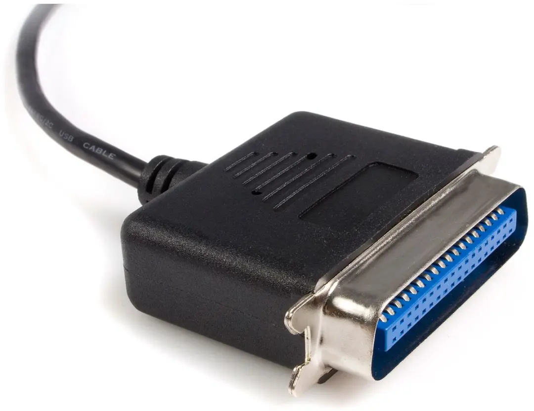Startech ICUSB1284 USB naar Parallel Printerkabel - Zwart