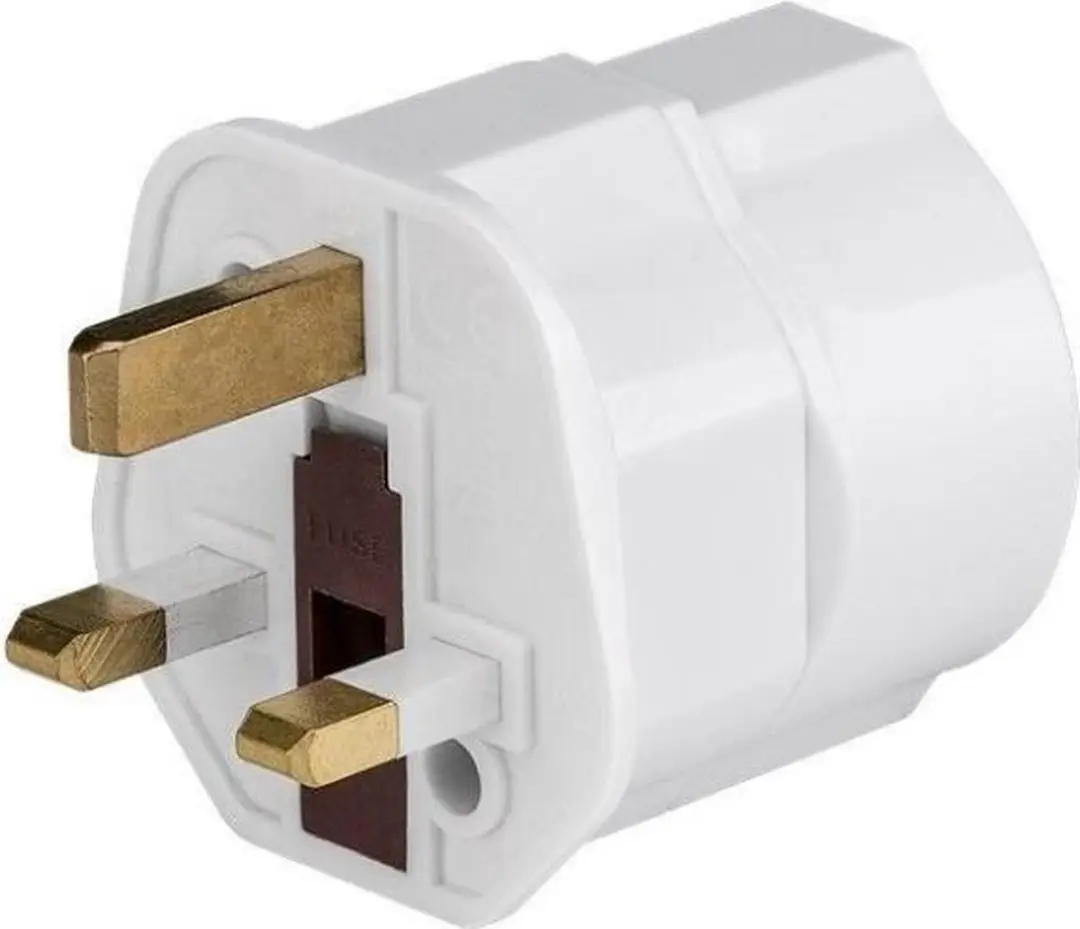 Goobay UK Netvoeding Adapter - Wit - afbeelding 6 van 6