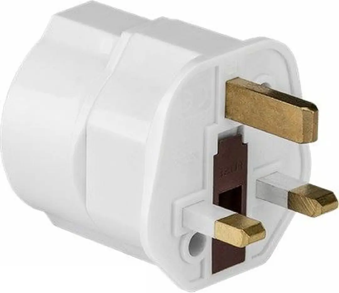 Goobay UK Netvoeding Adapter - Wit