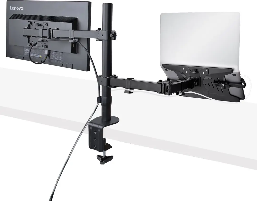 Startech A2-LAPTOP-DESK-MOUNT Laptopbeugel - 34" - Zwart - afbeelding 6 van 6