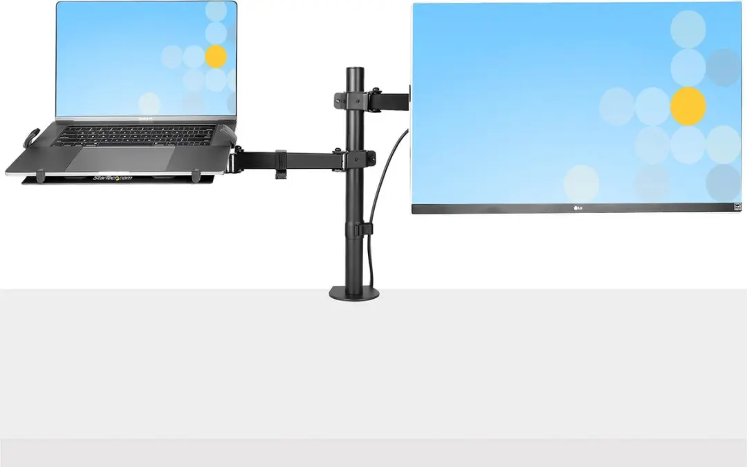 Startech A2-LAPTOP-DESK-MOUNT Laptopbeugel - 34" - Zwart