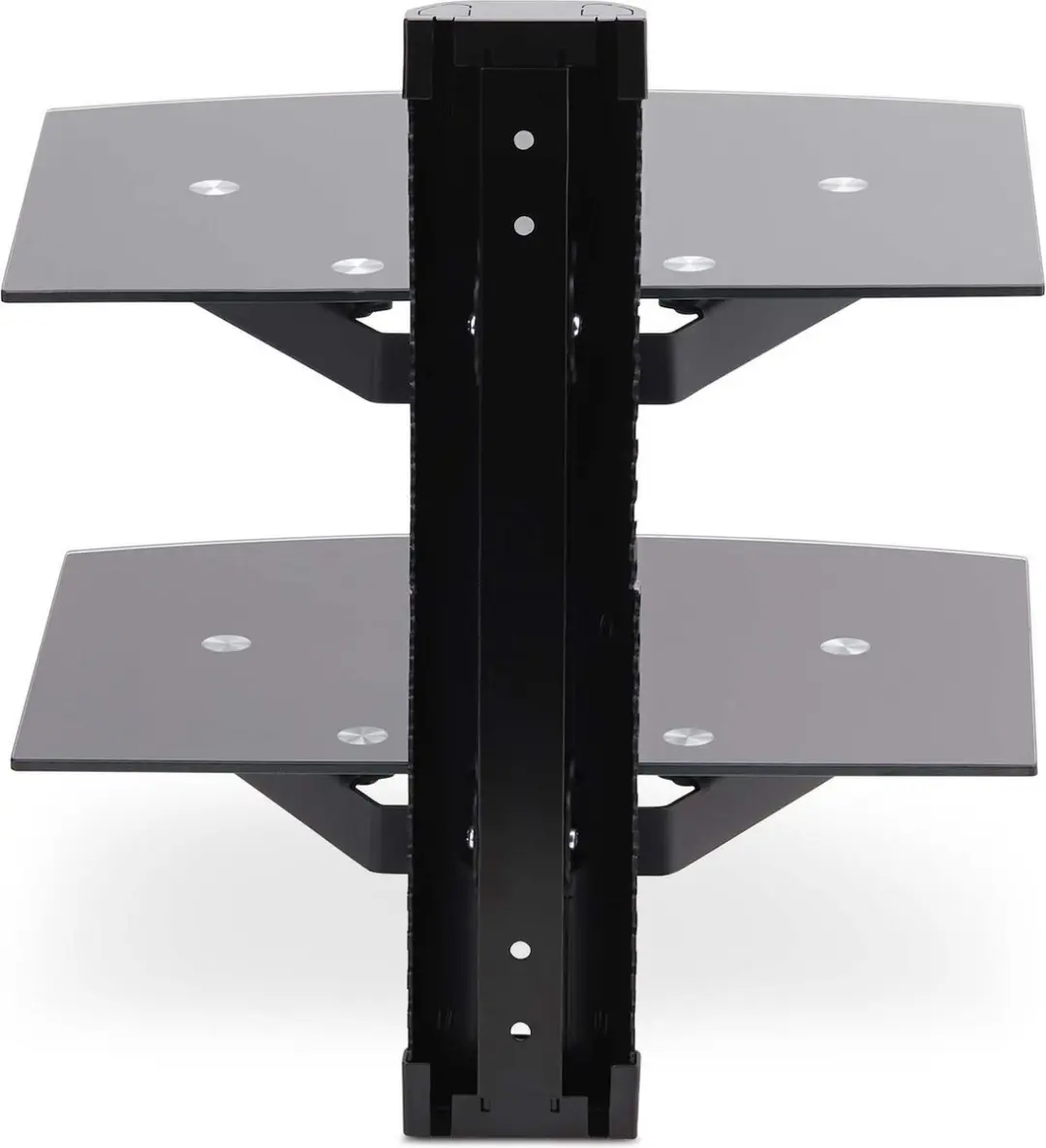 Startech 2B-WALL-MOUNT-SHELF Wandplanken voor Audio/Video - Dubbel - Zwart - afbeelding 6 van 6