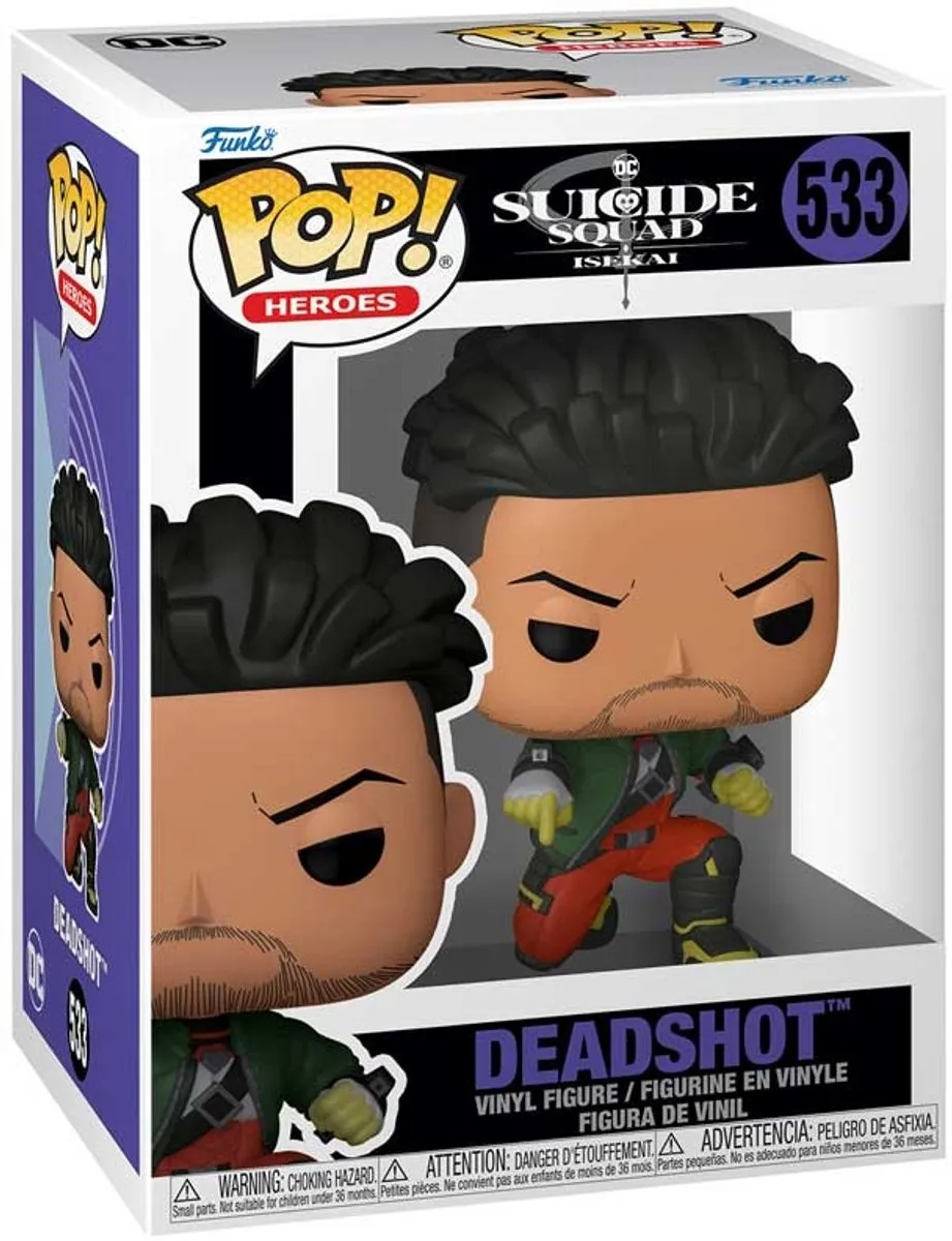 Funko POP DC Suicide Squad Isekai Deadshot - Multicolor