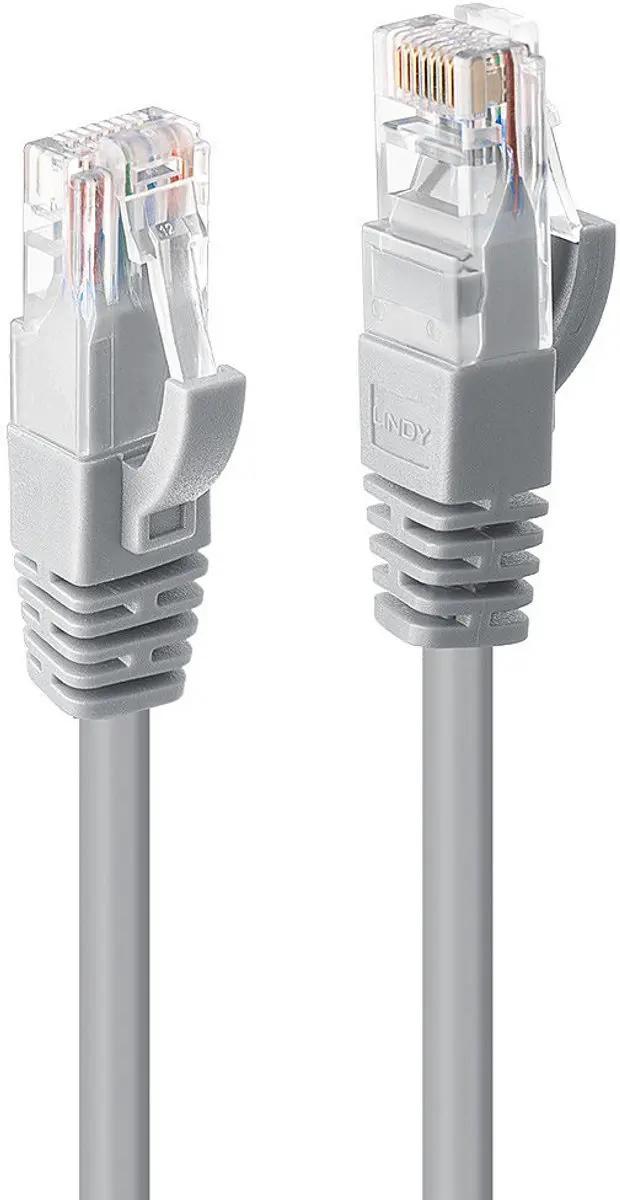 Lindy UTP Category 6 Kabel 48002 - 1m - Grijs