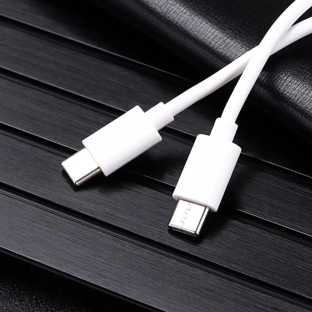 NÖRDIC USBC-320 USB-C Kabel 2m - Wit