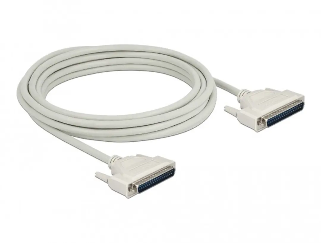 Delock D-Sub 37 Male Kabel 5m - Beige