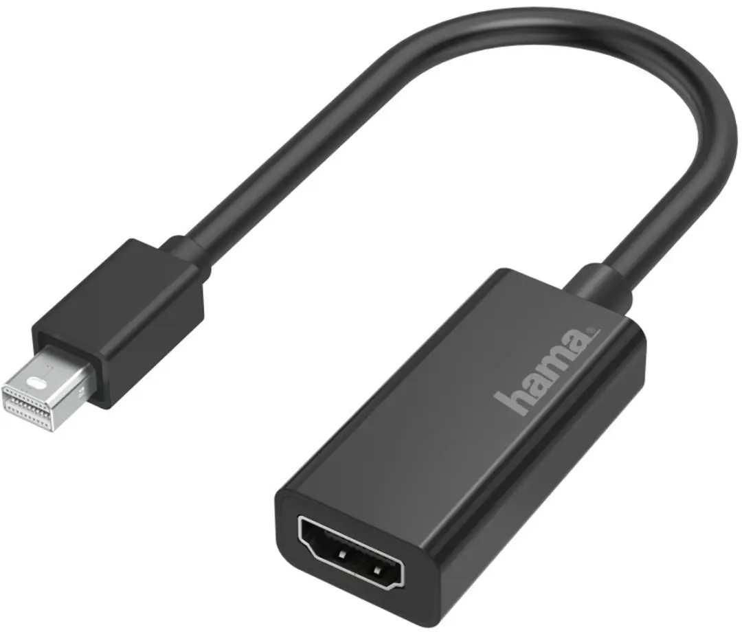 Hama Mini-DisplayPort naar HDMI Adapter 4K - Zwart