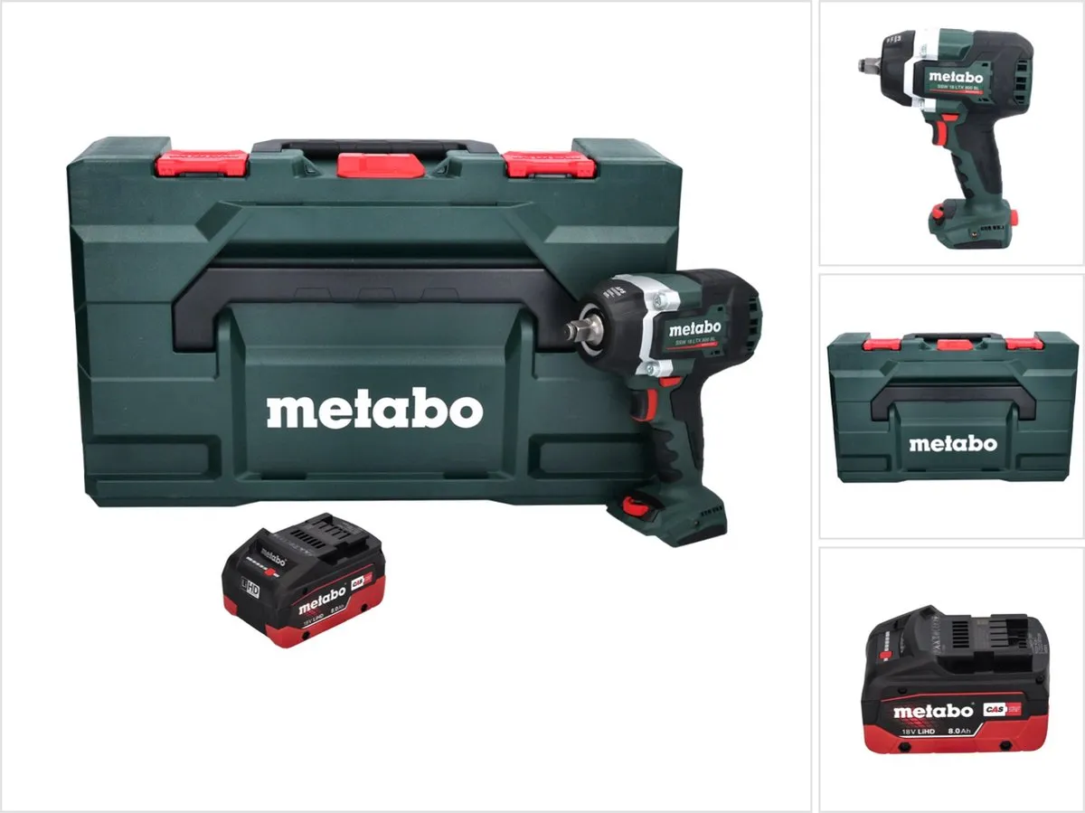 Metabo SSW 18 LTX 800 BL Slagmoersleutel 800Nm