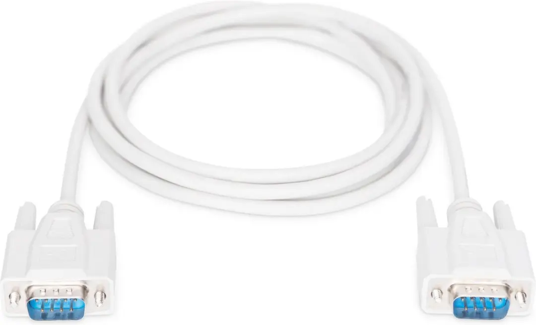 Digitus AK-610107-020-E Seriële Kabel - 2m DB9 Beige