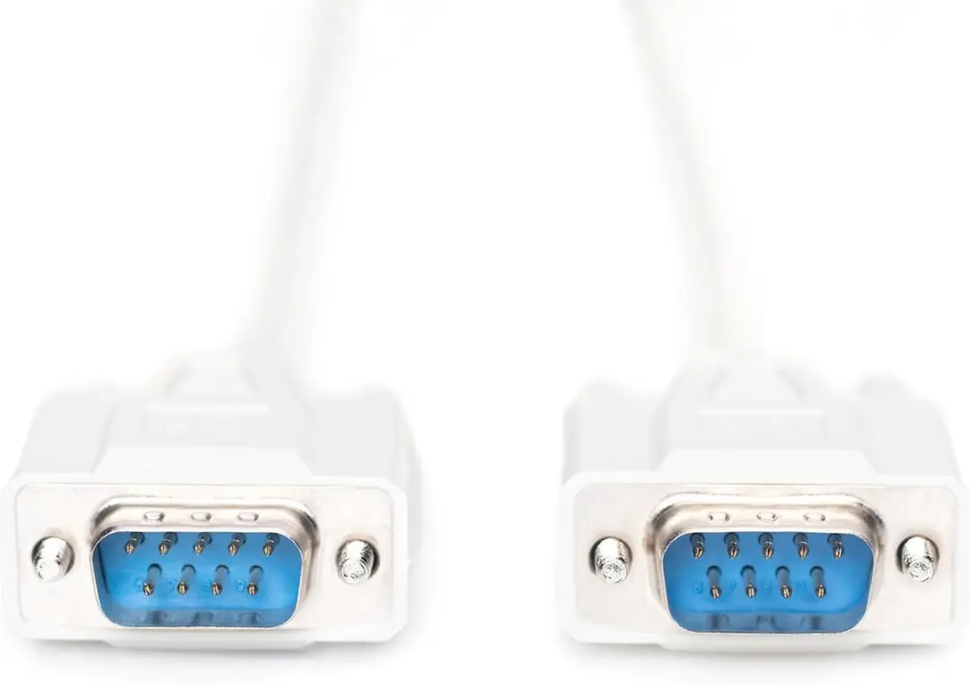 Digitus AK-610107-020-E Seriële Kabel - 2m DB9 Beige