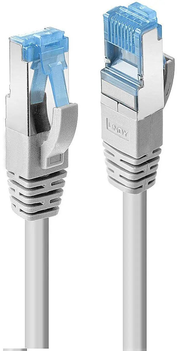 Lindy 47622 Cat6a Netwerkkabel Grijs 2m