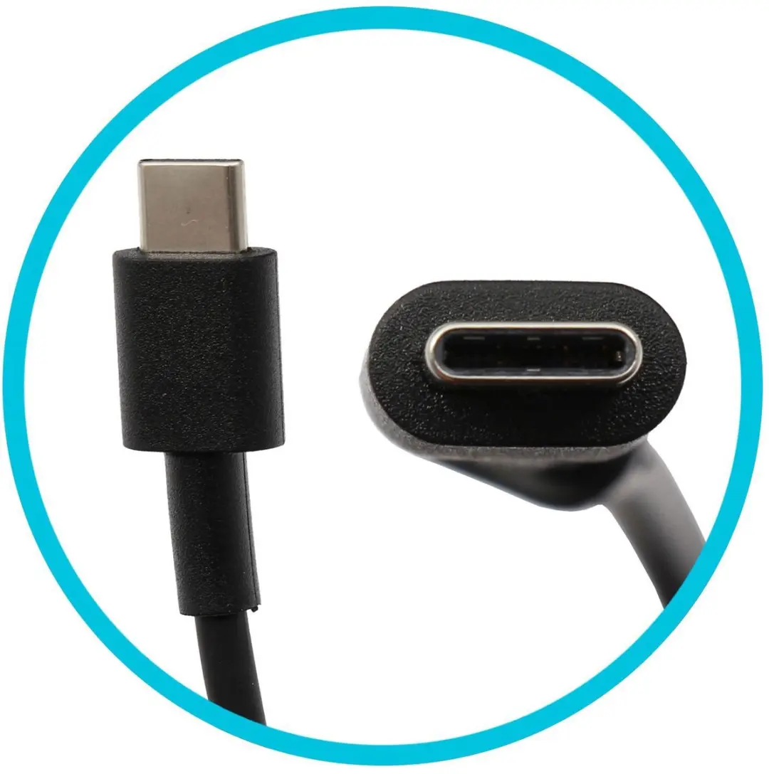 Dell 450-BFFL USB-C Oplader 65W - Zwart