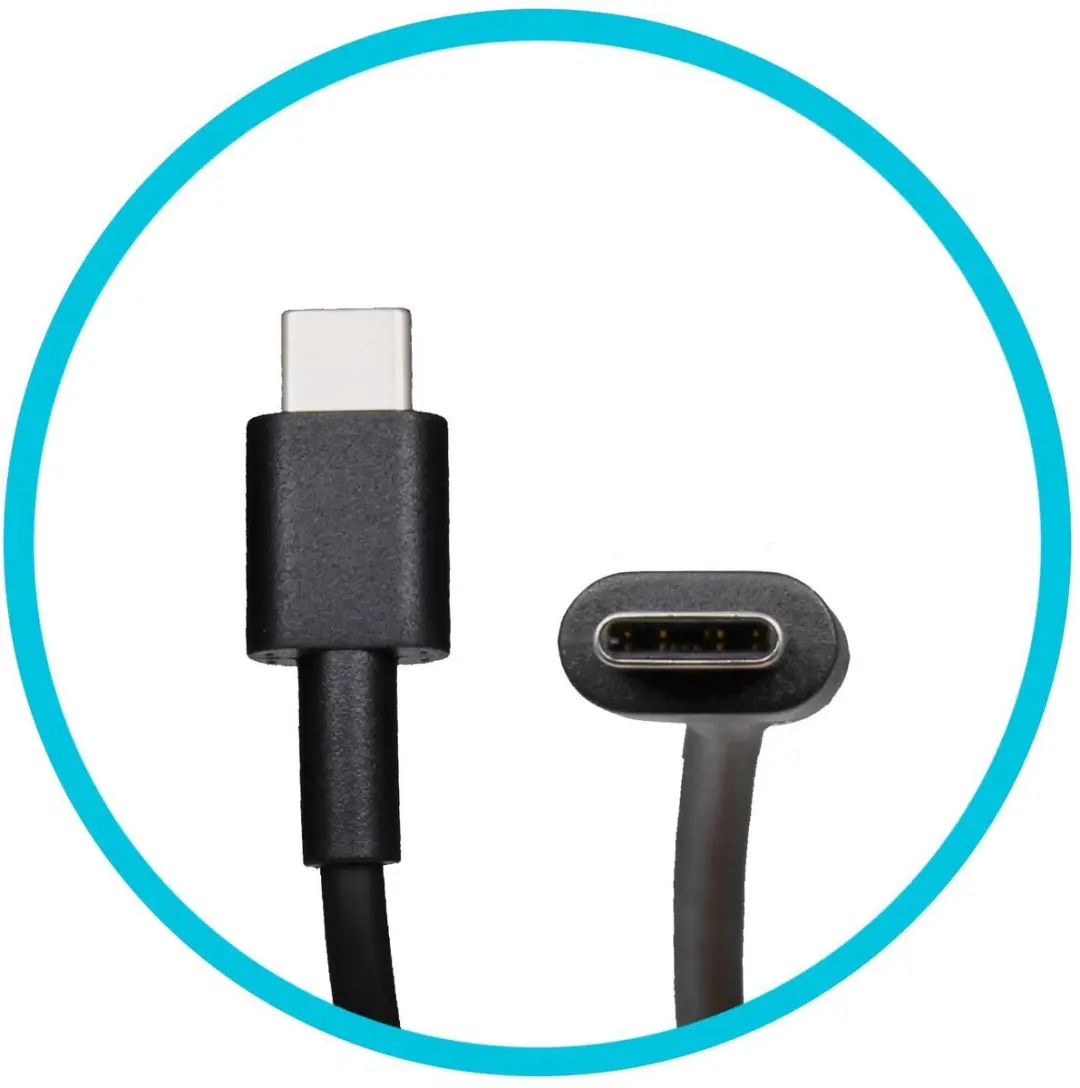 Dell 450-BFFL USB-C Oplader 65W - Zwart