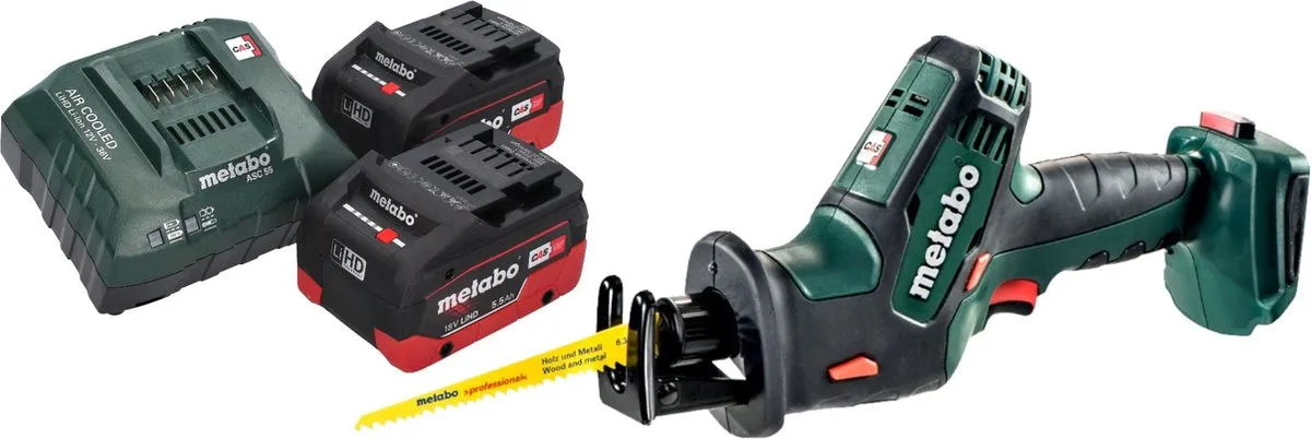 Metabo SSE 18 LTX Reciprozaag