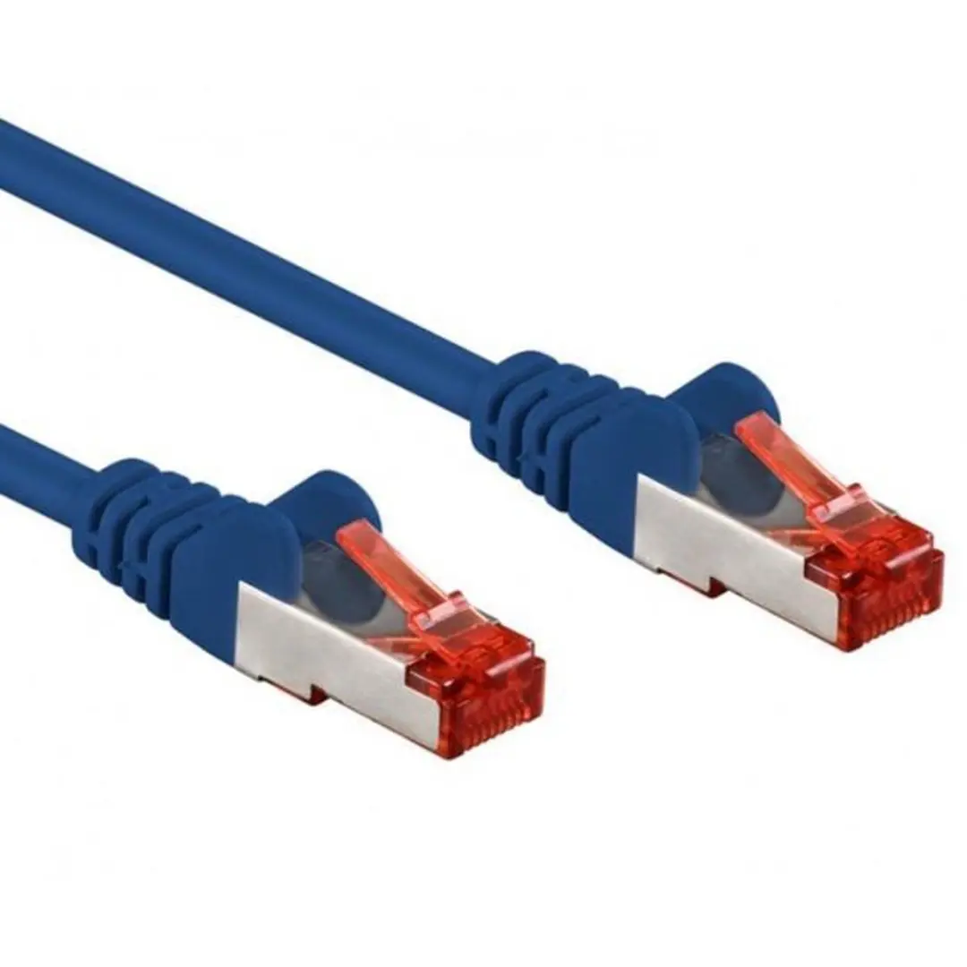 Intellinet CAT 6 FTP Netwerkkabel 735216 - 0,5m - Blauw