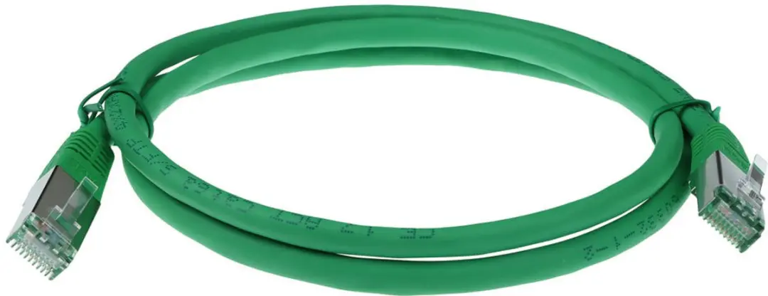 ACT Groene LSZH F/UTP CAT5E Patchkabel 15m - RJ45