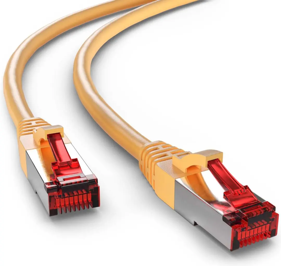 Goobay 68301 Cat 6 UTP-kabel RJ45 - 2m - Geel