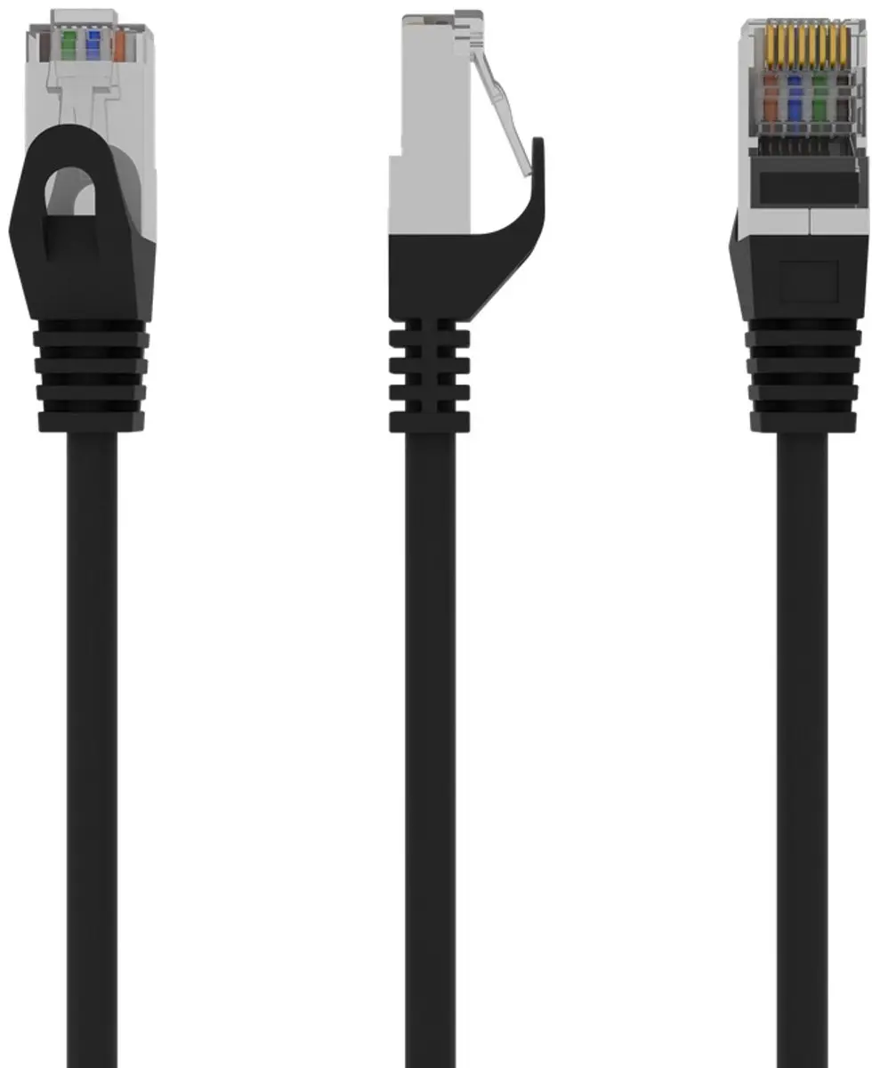 Gembird CablExpert PP6-3M/BK FTP Cat6 Netwerkkabel - 3m - Zwart