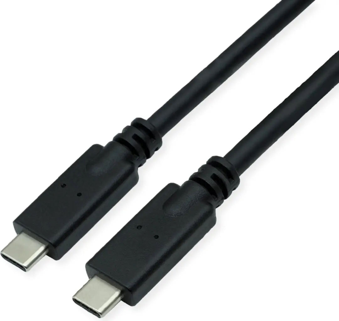 Roline USB 3.2 Gen2 C-C Kabel 7m - 85W - 4K UHD-1 - Zwart