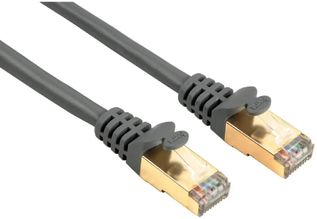 CAT6 netwerkkabel STP 15m afgeschermd grijs