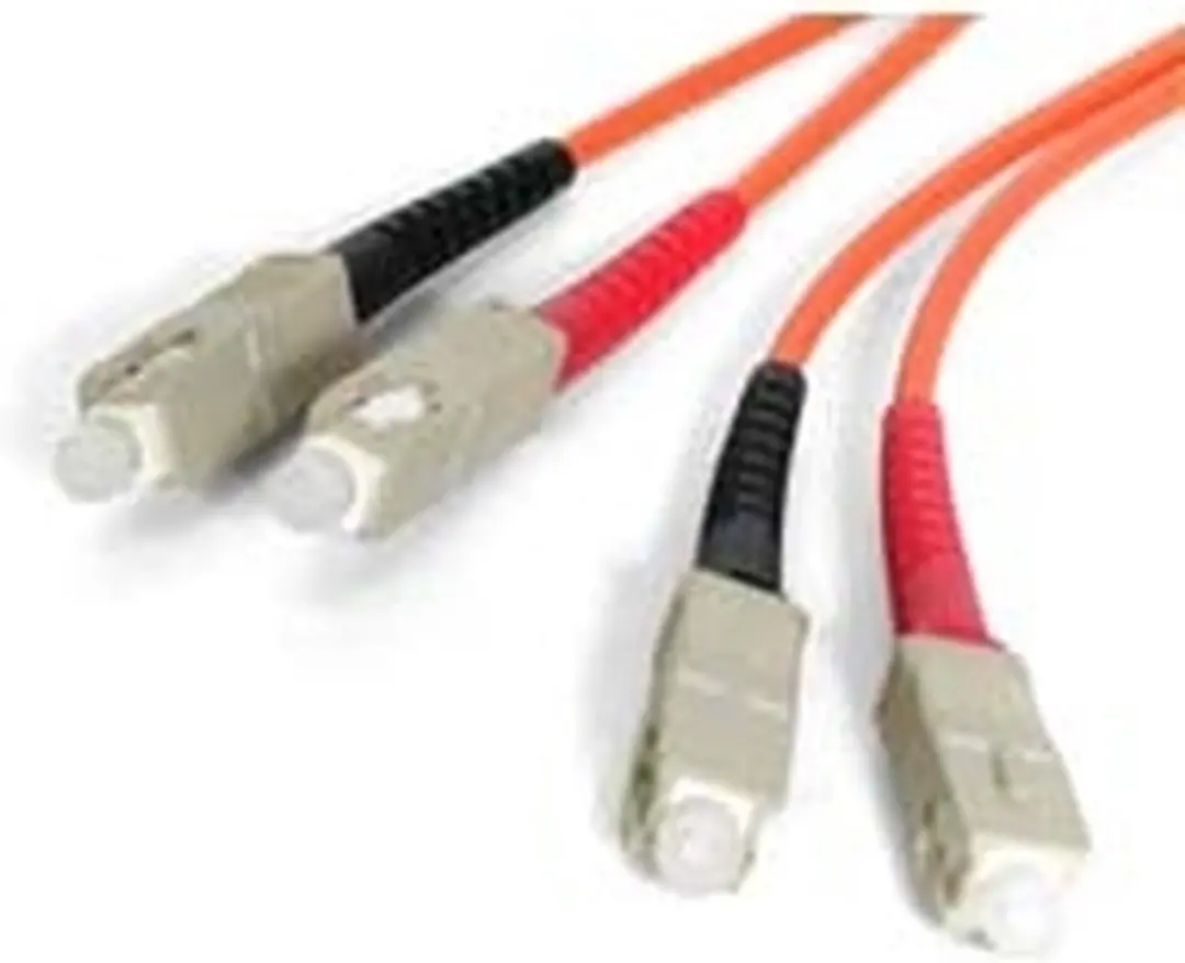 Startech FIBSCSC1 Fiber Patchkabel 1m - Multimode 62,5/125 - Zwart