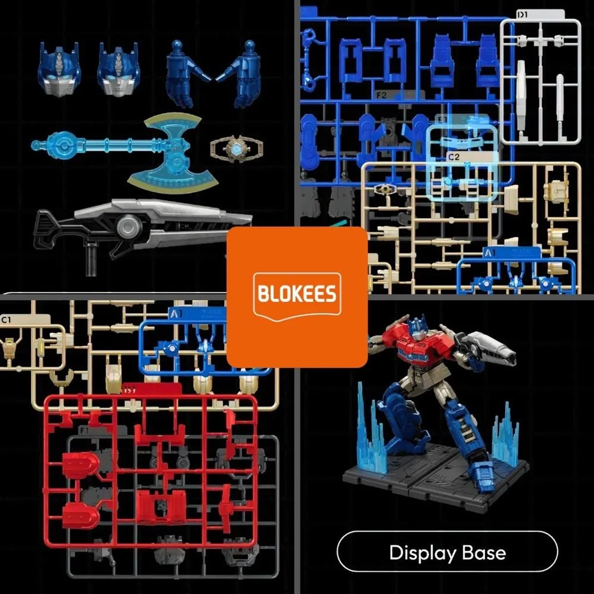 Hasbro Blokees Transformers One Orion Pax 12,6cm Bouwpakket