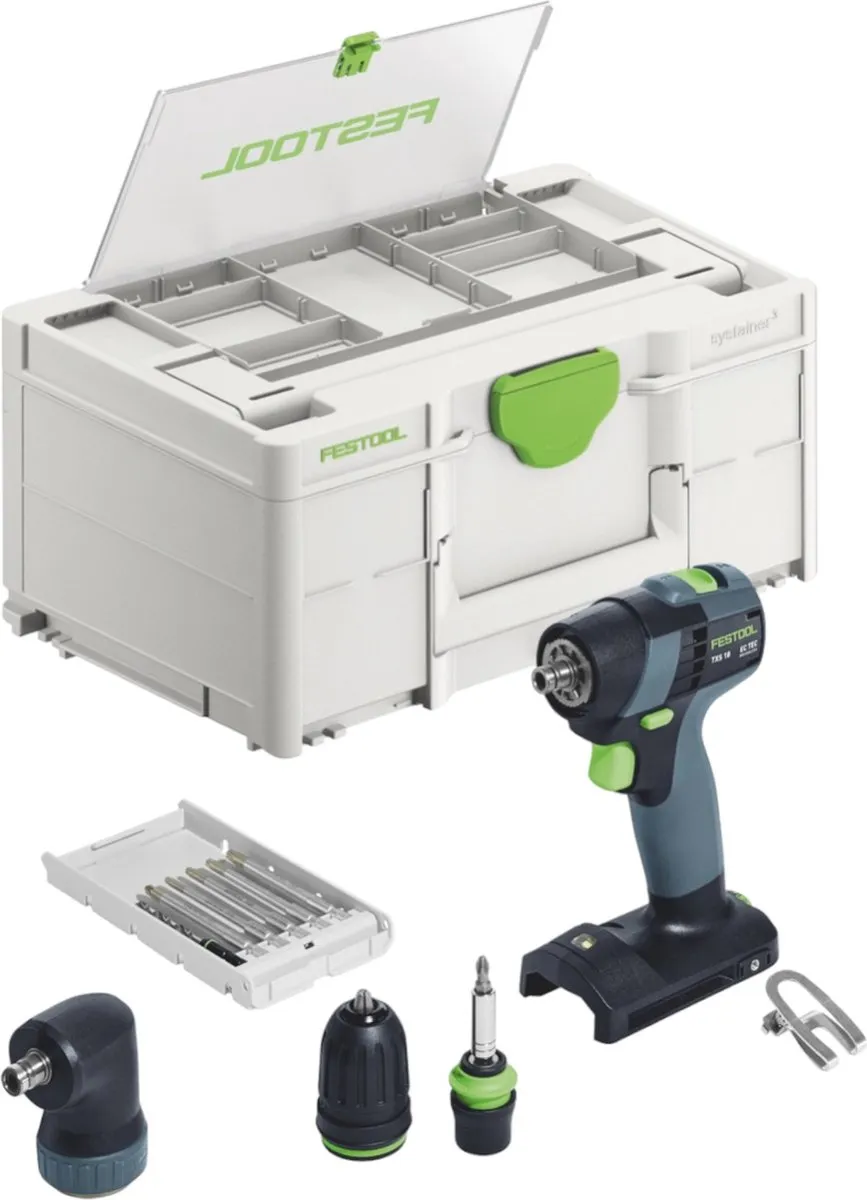 Festool TXS 18-basisset Accuboormachine 40Nm - 1x 4,0Ah Accu - afbeelding 3 van 6