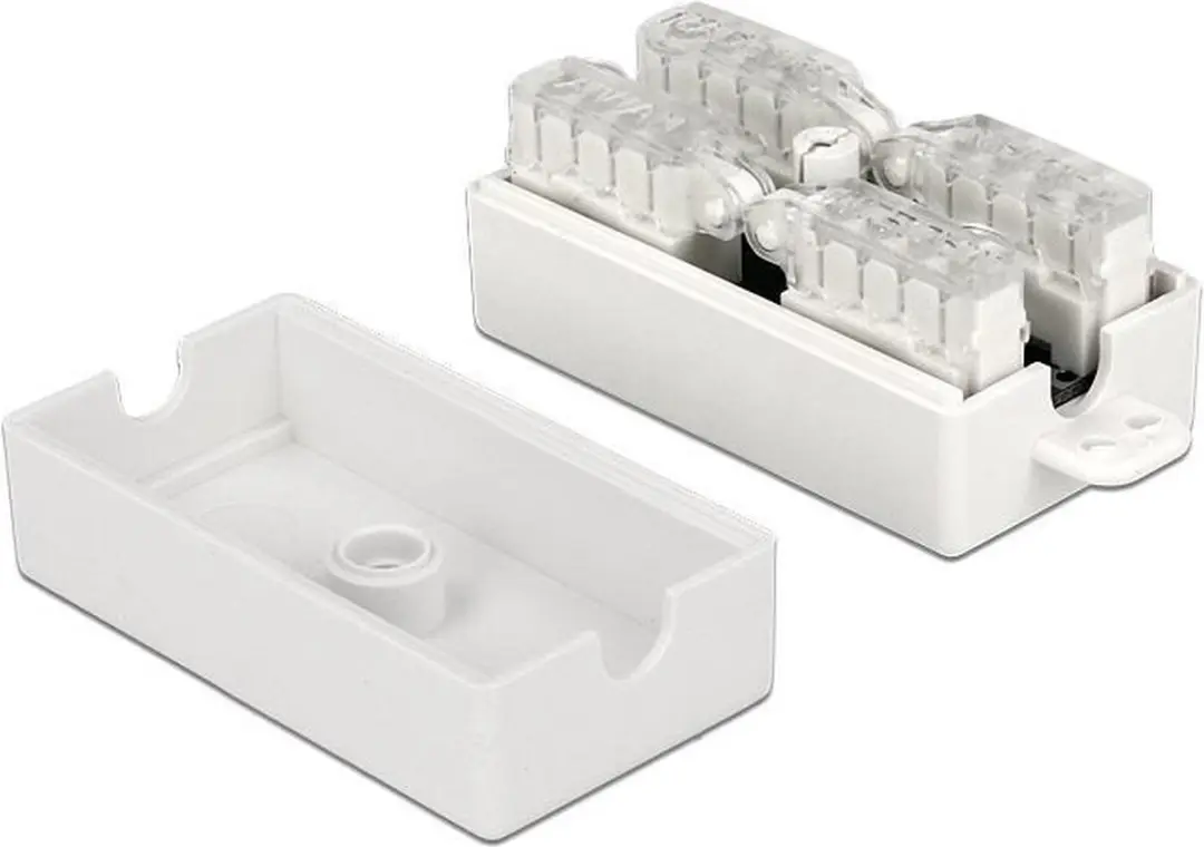 Delock OKS-24234 Netwerkverbinder - Wit