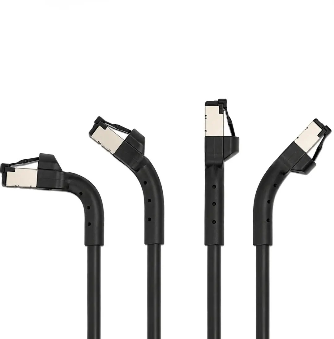 Delock Cat.8.1 U/FTP RJ45 Kabel 40Gbps - 0,25m - Zwart