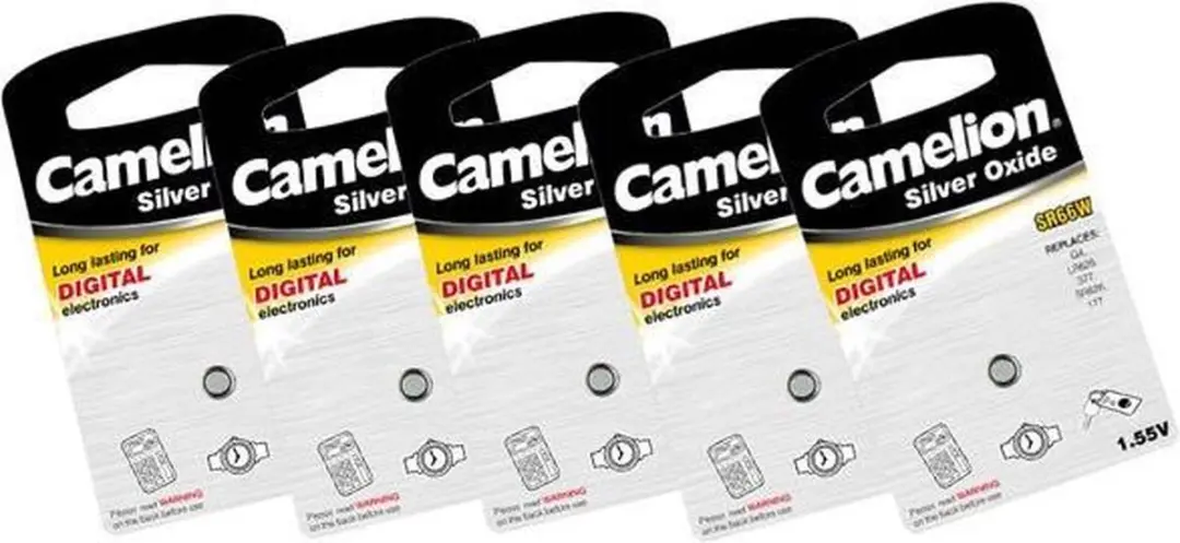 Camelion SR59 Zilveroxide Knoopcel 1.55V - 5 Stuks