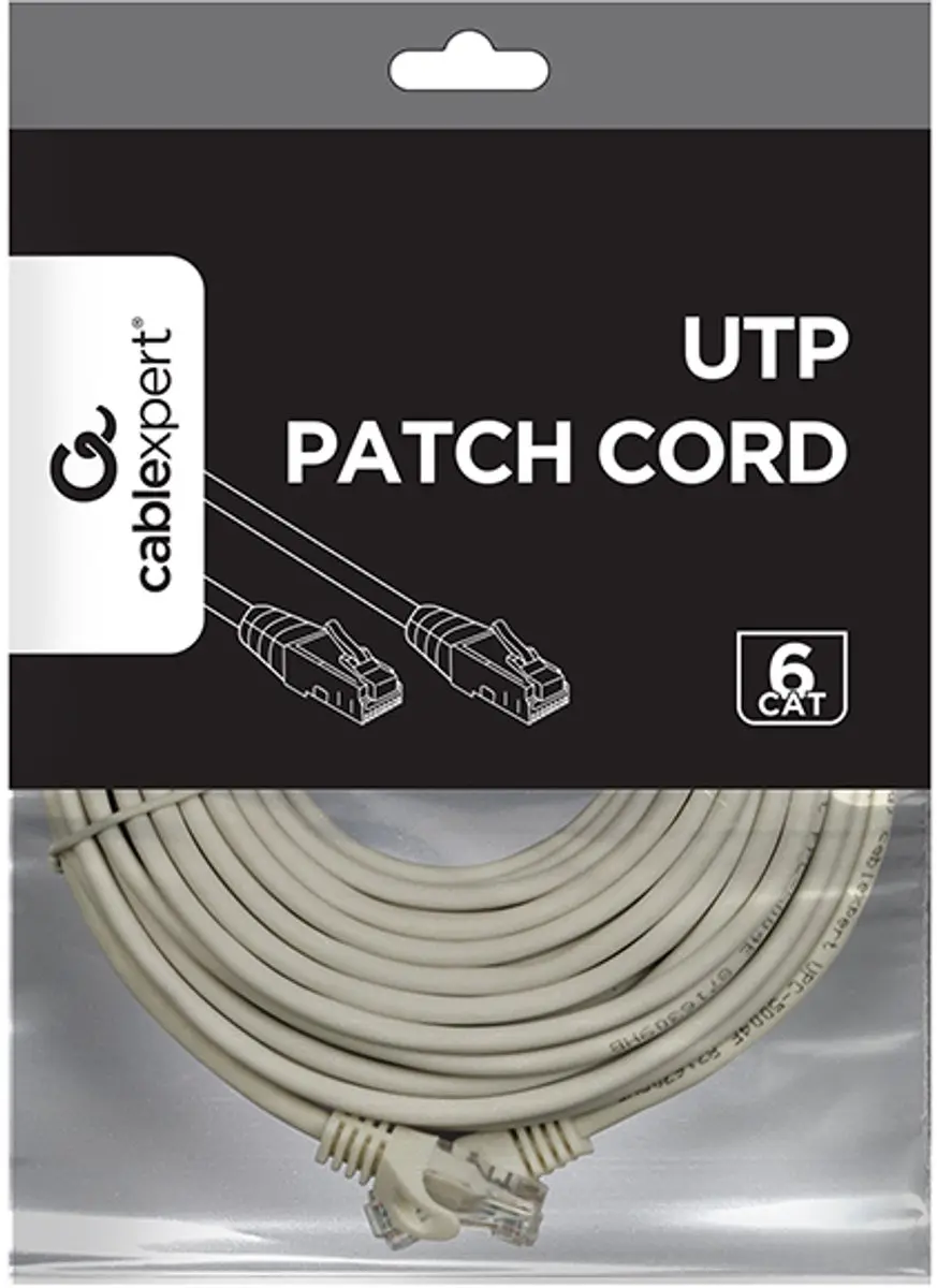 Gembird CAT6 Patchkabel PP6U-CU-20M - 20m - Grijs