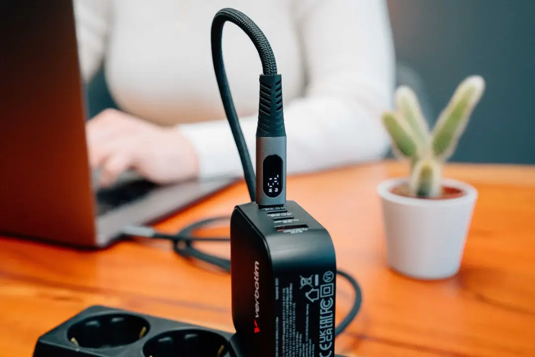 Verbatim USB-C naar USB-C Kabel 100W - 120cm Transparent