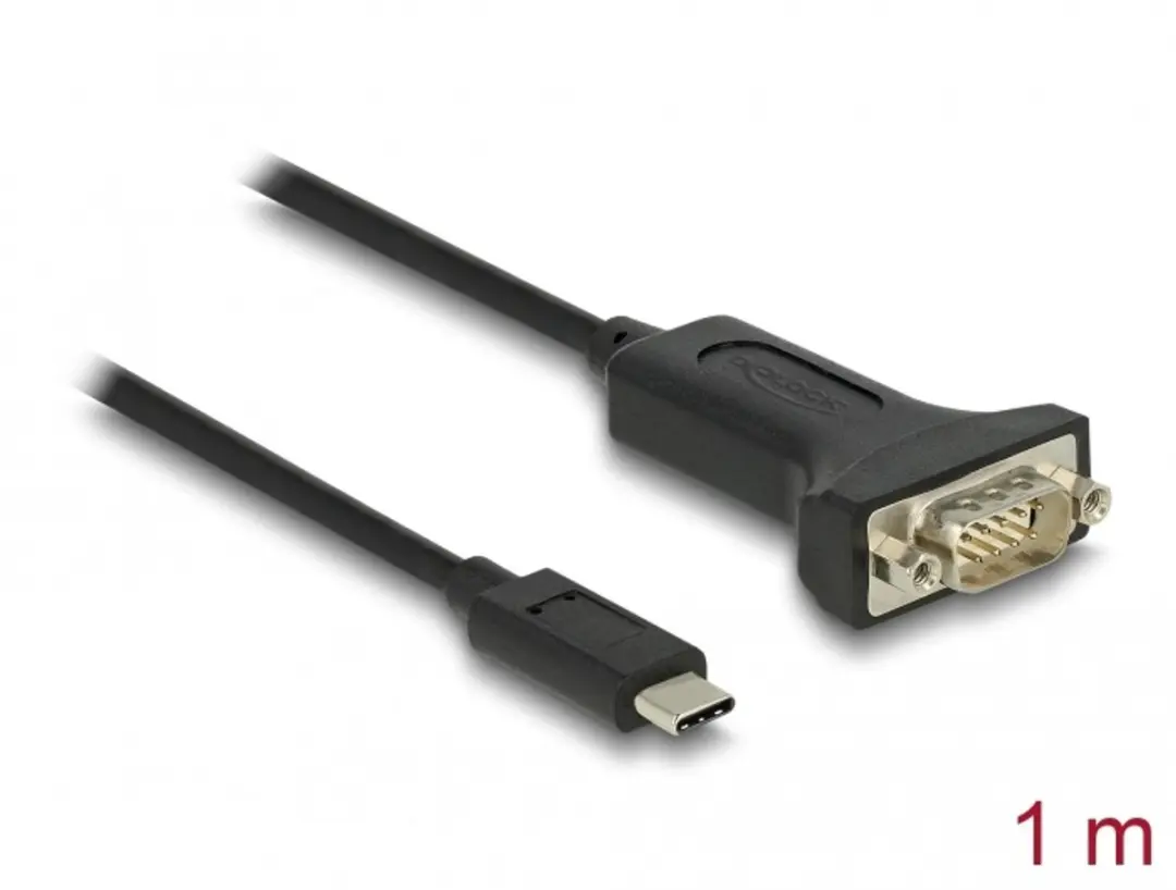 Delock USB-C naar RS-232 Adapter 9-pin