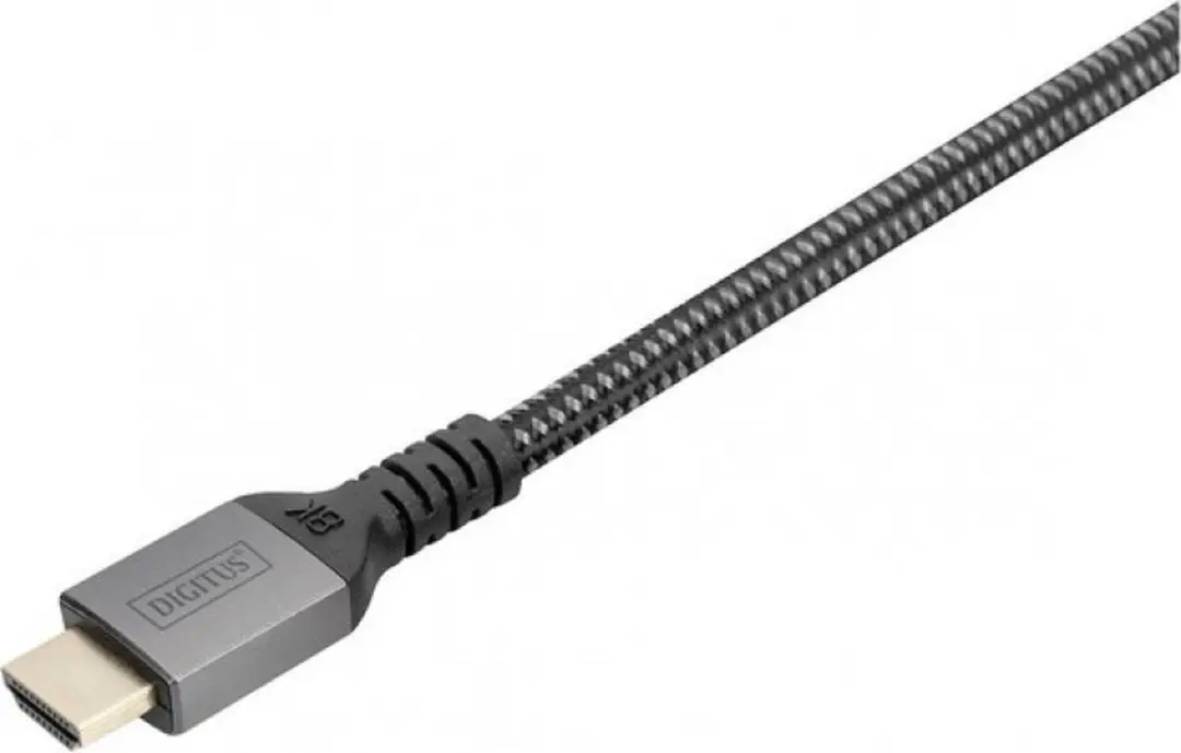 Digitus DB-330200-010-S HDMI-kabel 1m - 8K Zwart