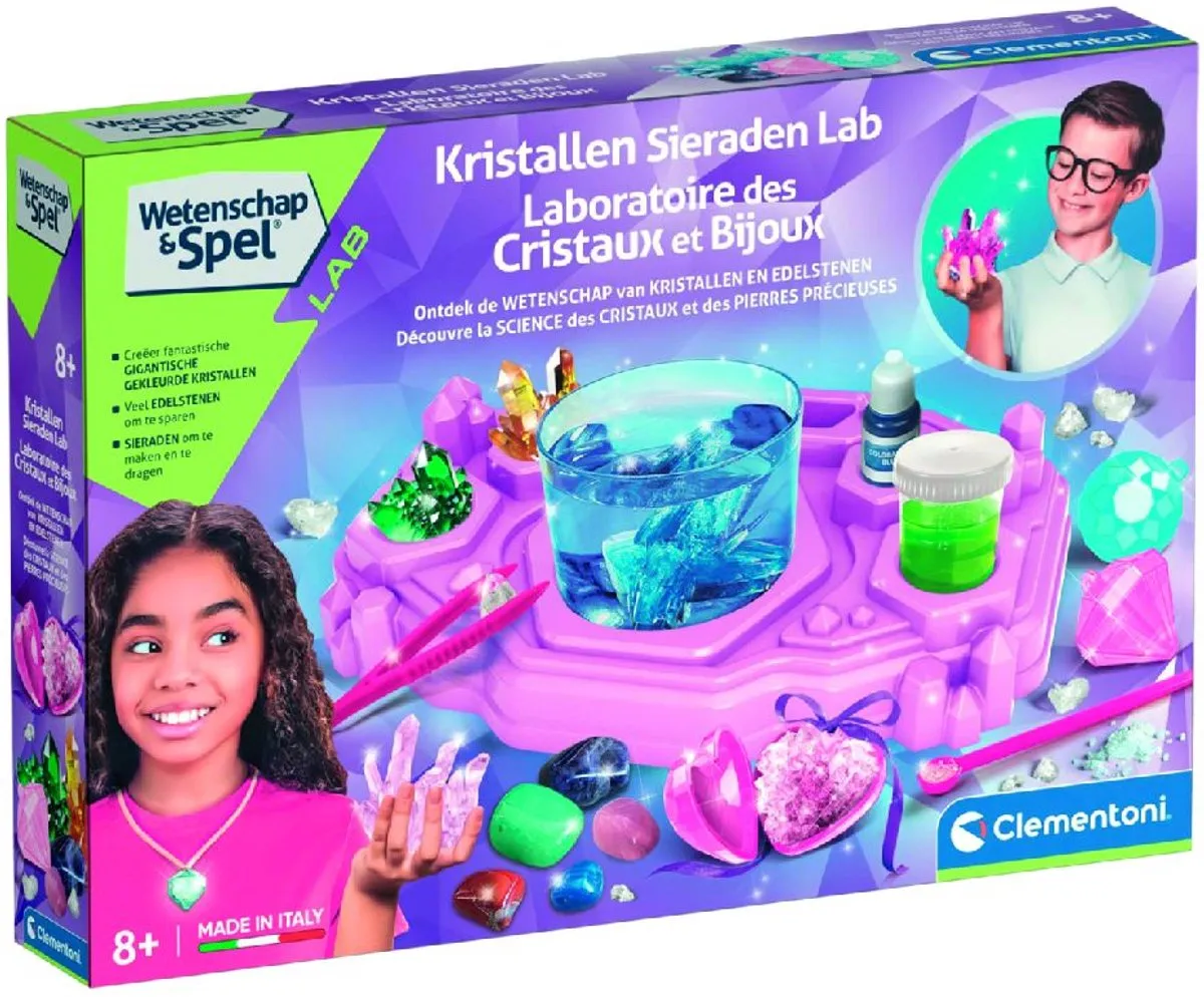 Clementoni Kristallen Sieraden Lab 56100 - STEM Speelgoed - afbeelding 6 van 6