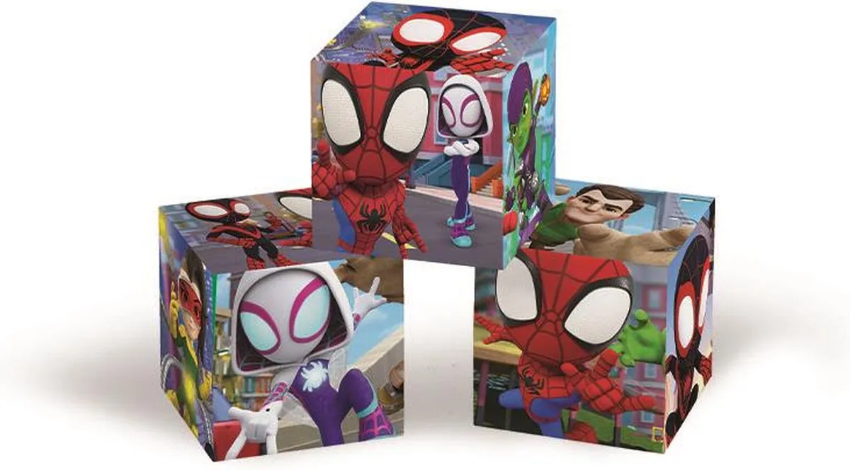 Clementoni Spidey and his Amazing Friends 6-delige Puzzel - 6 Stuks