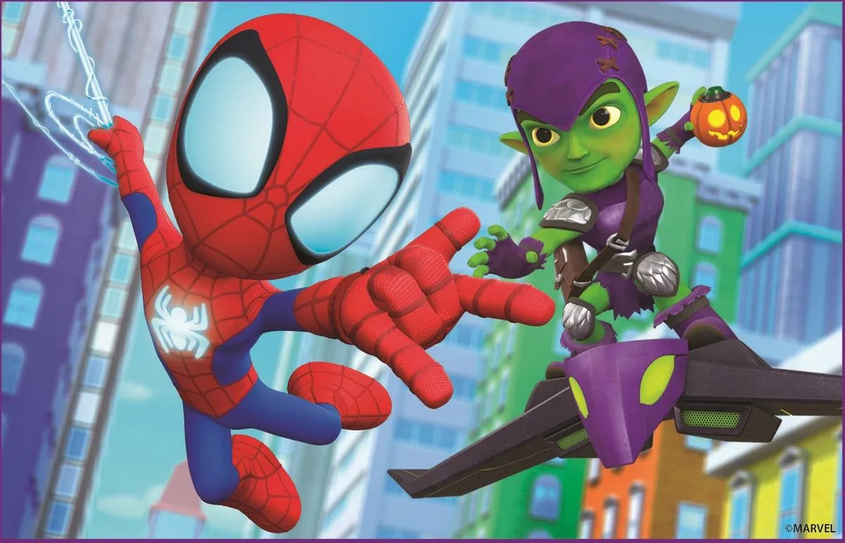 Clementoni Spidey and his Amazing Friends 6-delige Puzzel - 6 Stuks
