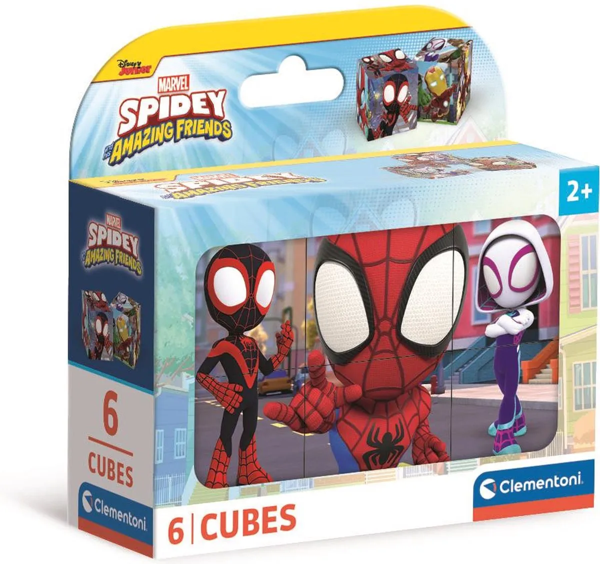 Clementoni Spidey and his Amazing Friends 6-delige Puzzel